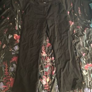 Halston Black Work Pants EUC
